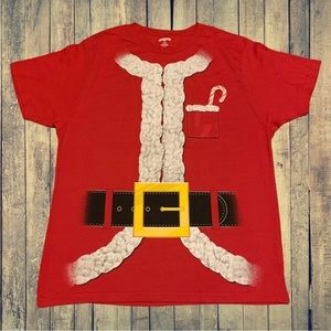 Santa Cosplay Halloween Shirt Funny Merry Christmas Shirt White Elephant Costume